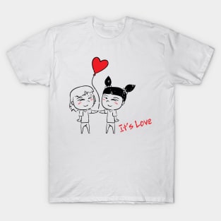 Retro Vintage Grunge Valentine's Day T-Shirt